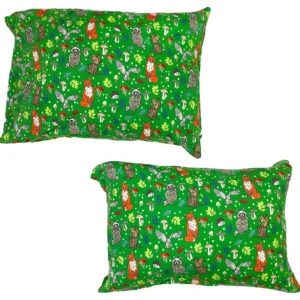 Cheap Enchanted Forest Woodland Animals 2-pack Standard Pillow Case - CaringForTots - Professional Baby and Children's Products | Caring for Growth, Caring for Every Moment