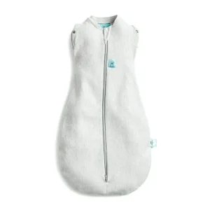 Shop All | ergoPouch Organic Summer Cocoon Swaddle Sleeping Bag - Grey Marle - 0.2 TOG - CaringForTots - Professional Baby and Children's Products | Caring for Growth, Caring for Every Moment