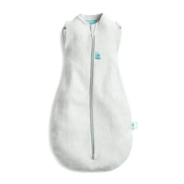 Shop All | ergoPouch Organic Summer Cocoon Swaddle Sleeping Bag - Grey Marle - 0.2 TOG - CaringForTots - Professional Baby and Children's Products | Caring for Growth, Caring for Every Moment
