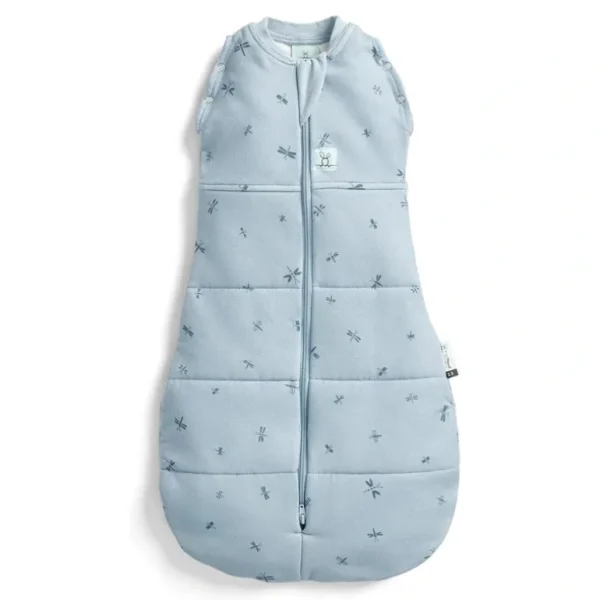 Online ergoPouch Organic Winter Cocoon Swaddle Sleeping Bag - 2.5 TOG - Dragonfly - CaringForTots - Professional Baby and Children's Products | Caring for Growth, Caring for Every Moment