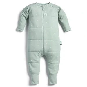Cheap ergoPouch Organic Winter Long Sleeved Sleep Onesie - 3.5 TOG - Sage - CaringForTots - Professional Baby and Children's Products | Caring for Growth, Caring for Every Moment