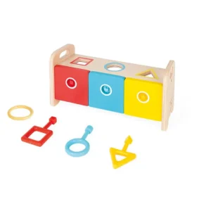 Sale Essential - Shape Sorter Box With Keys - CaringForTots - Professional Baby and Children's Products | Caring for Growth, Caring for Every Moment
