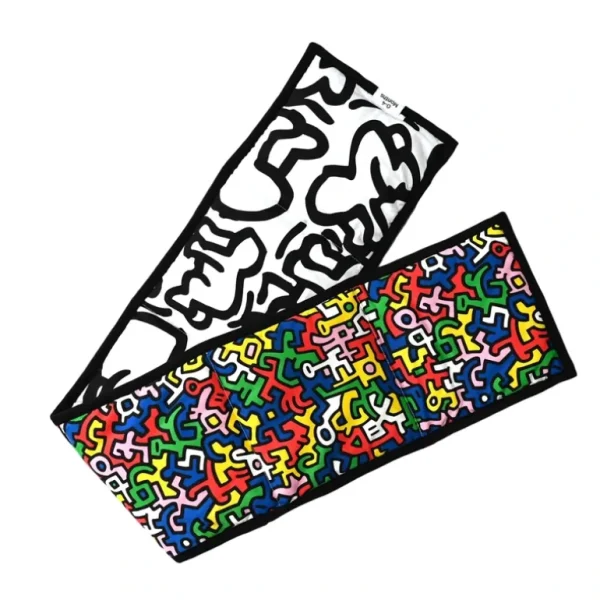 Shop All | Etta Loves X Keith Haring Sensory Strip - Reversible Newborn To 4 Months / 5+ Months - CaringForTots - Professional Baby and Children's Products | Caring for Growth, Caring for Every Moment