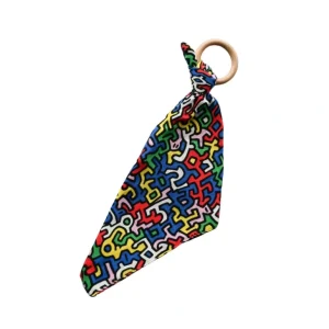 Outlet Etta Loves X Keith Haring Teething Lovey - For 5+ Month Old Babies - CaringForTots - Professional Baby and Children's Products | Caring for Growth, Caring for Every Moment