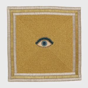 Cheap Evil Eye Hand Beaded Placemat - CaringForTots - Professional Baby and Children's Products | Caring for Growth, Caring for Every Moment
