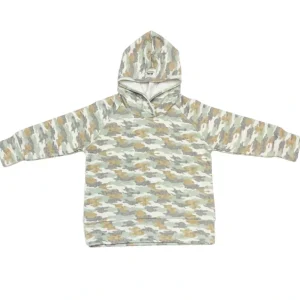 Clearance Faded Camo Hoodie Sweatshirt | | Bamboo/cotton/spandex French Terry (18m-8y) - CaringForTots - Professional Baby and Children's Products | Caring for Growth, Caring for Every Moment