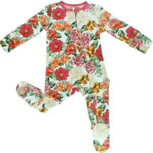 Clearance Fall In Love Footie (nb-24m) - CaringForTots - Professional Baby and Children's Products | Caring for Growth, Caring for Every Moment