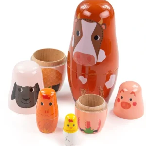 Store Farm Animal Russian Dolls - CaringForTots - Professional Baby and Children's Products | Caring for Growth, Caring for Every Moment