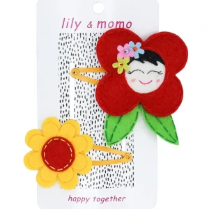 Shop Farm Flowers Hair Clips - CaringForTots - Professional Baby and Children's Products | Caring for Growth, Caring for Every Moment