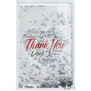 Clearance Father's Day Clear Rectangular Plastic Glitter Water Picture Frame - CaringForTots - Professional Baby and Children's Products | Caring for Growth, Caring for Every Moment