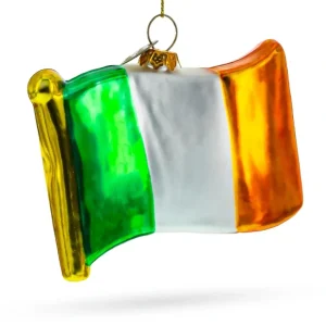 Shop Flag Of Ireland - Blown Glass Christmas Ornament - CaringForTots - Professional Baby and Children's Products | Caring for Growth, Caring for Every Moment