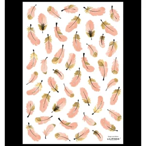 Shop Flamingo - Wall Decals - Pink Feathers - CaringForTots - Professional Baby and Children's Products | Caring for Growth, Caring for Every Moment