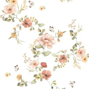 Cheap Floral Vintage Wallpaper - CaringForTots - Professional Baby and Children's Products | Caring for Growth, Caring for Every Moment