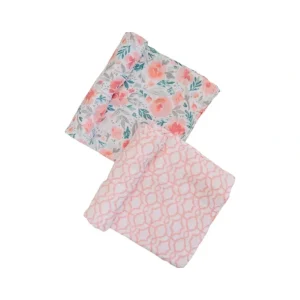 Discount Floret + Trellis Premium Cotton Muslin Swaddle Blanket Set - CaringForTots - Professional Baby and Children's Products | Caring for Growth, Caring for Every Moment
