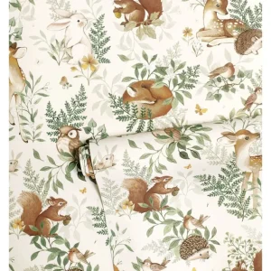 New Forest - Children's Wallpaper - Forest Animals Motif - CaringForTots - Professional Baby and Children's Products | Caring for Growth, Caring for Every Moment