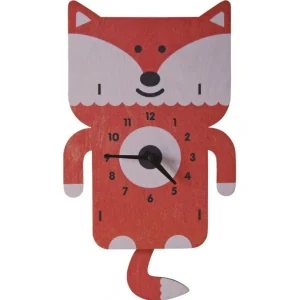 Sale Fox Pendulum 3-D Clock - CaringForTots - Professional Baby and Children's Products | Caring for Growth, Caring for Every Moment