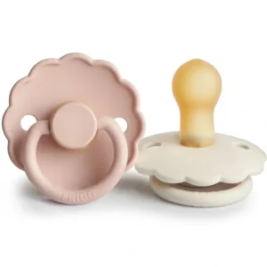 Cheap Frigg Daisy Natural Rubber Pacifier 2-pack - CaringForTots - Professional Baby and Children's Products | Caring for Growth, Caring for Every Moment