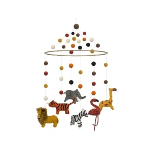 Sale GAMCHA Mobile - Safari/Pompoms - CaringForTots - Professional Baby and Children's Products | Caring for Growth, Caring for Every Moment