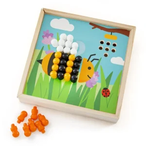 New Garden Art Peg Board By Bigjigs Toys Us - CaringForTots - Professional Baby and Children's Products | Caring for Growth, Caring for Every Moment