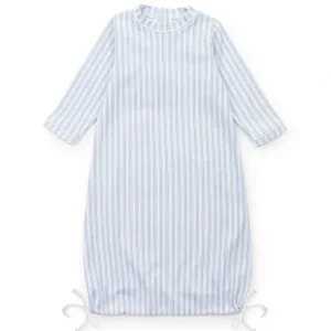 Clearance George Boys' Daygown - Stripes In Blue - CaringForTots - Professional Baby and Children's Products | Caring for Growth, Caring for Every Moment