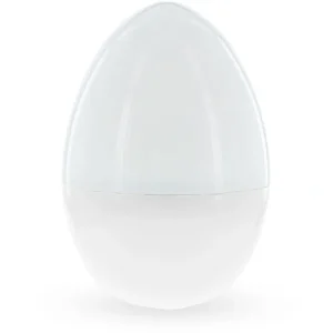 Sale Giant Size Large Two Shades White Plastic Easter Egg 12 Inches - CaringForTots - Professional Baby and Children's Products | Caring for Growth, Caring for Every Moment