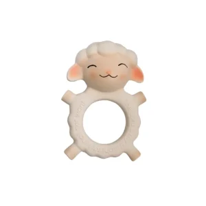 Shop Gods Little Lamb Natural Rubber Teether - CaringForTots - Professional Baby and Children's Products | Caring for Growth, Caring for Every Moment