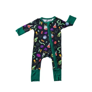 Fashion Going Viral Microbiology Bamboo Romper - CaringForTots - Professional Baby and Children's Products | Caring for Growth, Caring for Every Moment