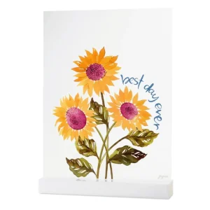 Shop Golden Moments Best Day Ever Acrylic Table Top Sign - CaringForTots - Professional Baby and Children's Products | Caring for Growth, Caring for Every Moment