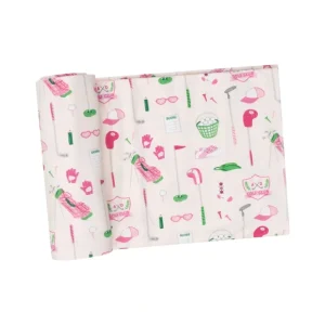 New Golf Club Pink Swaddle Blanket - CaringForTots - Professional Baby and Children's Products | Caring for Growth, Caring for Every Moment