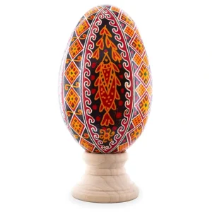 Outlet Goose Real Blown Out Ukrainian Easter Egg 11 - CaringForTots - Professional Baby and Children's Products | Caring for Growth, Caring for Every Moment