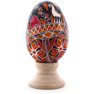 Store Goose Real Blown Out Ukrainian Easter Egg 3 - CaringForTots - Professional Baby and Children's Products | Caring for Growth, Caring for Every Moment