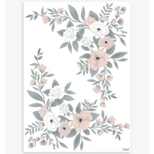 Cheap Grace - Wall Decals Murals - Bouquets Of Roses - CaringForTots - Professional Baby and Children's Products | Caring for Growth, Caring for Every Moment