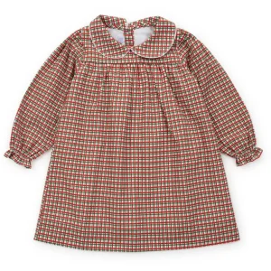 Discount Grace Girls' Woven Dress - Holiday Plaid - CaringForTots - Professional Baby and Children's Products | Caring for Growth, Caring for Every Moment