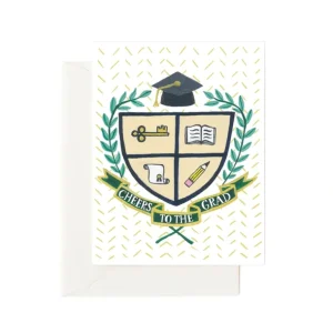 Clearance Grad Coat Of Arms - CaringForTots - Professional Baby and Children's Products | Caring for Growth, Caring for Every Moment