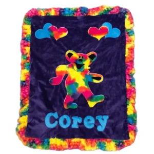 Fashion Grateful Bear Boogie Baby Crib Blanket - CaringForTots - Professional Baby and Children's Products | Caring for Growth, Caring for Every Moment