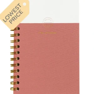 Clearance Gratitude Journals - Dusty Rose by Promptly Journals - CaringForTots - Professional Baby and Children's Products | Caring for Growth, Caring for Every Moment