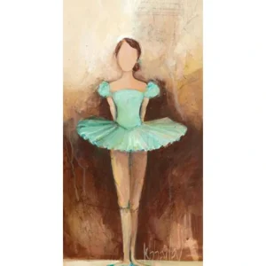 Flash Sale Green Belle of the Ballet Canvas Reproduction - CaringForTots - Professional Baby and Children's Products | Caring for Growth, Caring for Every Moment