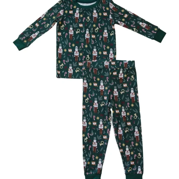 Shop All | Green Nutcracker Bamboo Cozy Set - CaringForTots - Professional Baby and Children's Products | Caring for Growth, Caring for Every Moment