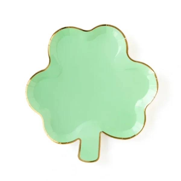 Flash Sale Green Shamrock Plate - CaringForTots - Professional Baby and Children's Products | Caring for Growth, Caring for Every Moment