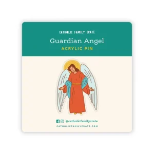 Shop Guardian Angel Pin - CaringForTots - Professional Baby and Children's Products | Caring for Growth, Caring for Every Moment