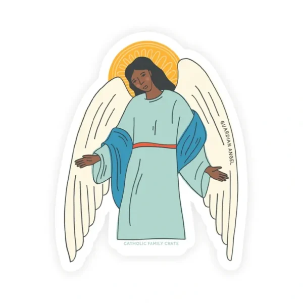 Best Sale Guardian Angel Sticker - CaringForTots - Professional Baby and Children's Products | Caring for Growth, Caring for Every Moment