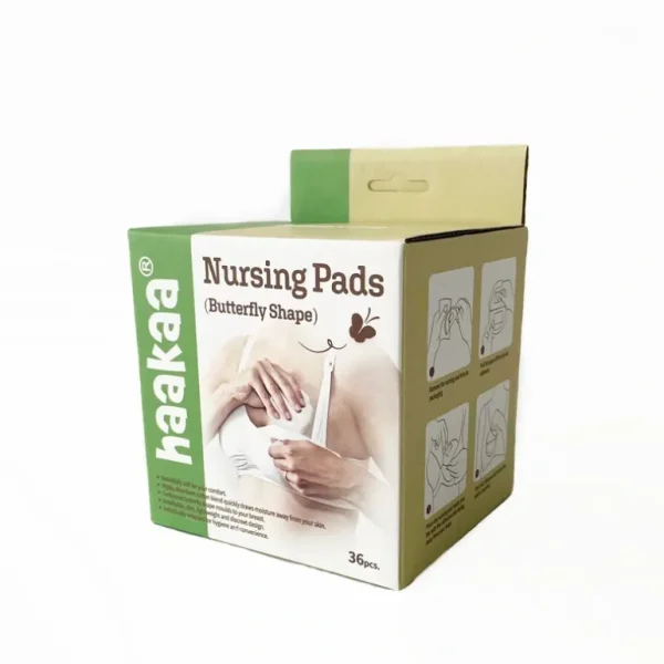 Sale Haakaa Disposable Nursing Pads Butterfly Shape, 36 Ct - CaringForTots - Professional Baby and Children's Products | Caring for Growth, Caring for Every Moment