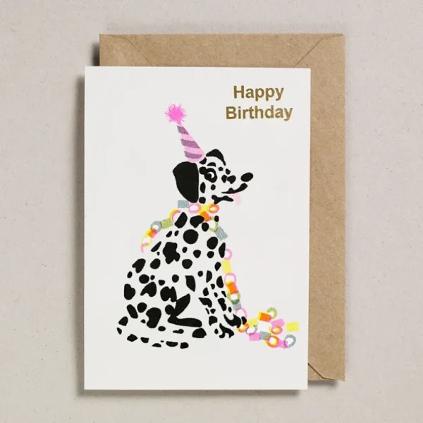 Best Sale Happy Birthday Dalmatian Confetti Pets Card - CaringForTots - Professional Baby and Children's Products | Caring for Growth, Caring for Every Moment
