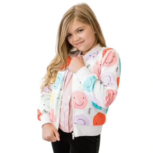 Best Sale Happy Days Satin Jacket - CaringForTots - Professional Baby and Children's Products | Caring for Growth, Caring for Every Moment