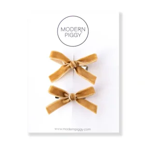 Shop All | Hazelnut | Mini Ribbon Bow Set - CaringForTots - Professional Baby and Children's Products | Caring for Growth, Caring for Every Moment