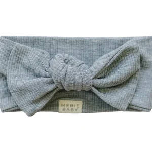 Fashion Heather Grey Ribbed Bamboo Head Wrap - CaringForTots - Professional Baby and Children's Products | Caring for Growth, Caring for Every Moment