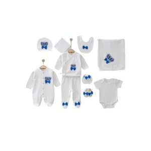 Sale Henry Royal Blue Newborn Coming Home Set (10 Pcs) - CaringForTots - Professional Baby and Children's Products | Caring for Growth, Caring for Every Moment