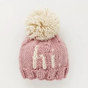 Sale Hi. Rosy Hand Knit Beanie Hat - CaringForTots - Professional Baby and Children's Products | Caring for Growth, Caring for Every Moment