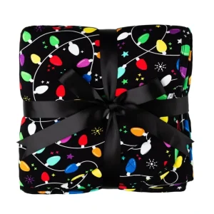 Flash Sale Holiday Lights | Mini Quilted Bamboo Baby Blanket - CaringForTots - Professional Baby and Children's Products | Caring for Growth, Caring for Every Moment