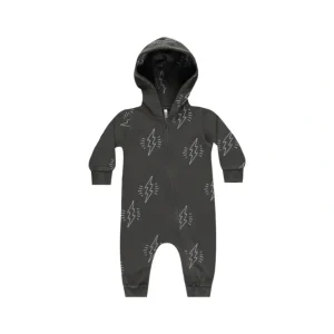 Sale Hooded Jumpsuit - Bolts - CaringForTots - Professional Baby and Children's Products | Caring for Growth, Caring for Every Moment